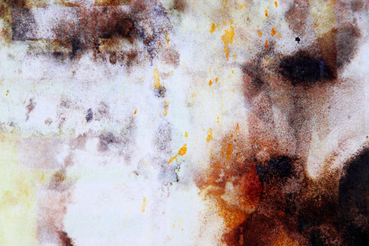 Brown Block Grained Wall Wall Murals