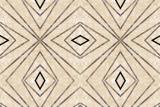 Geometric Eye Marble Wall Murals