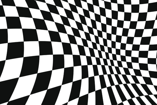 3D Illusion Waves Wall Murals