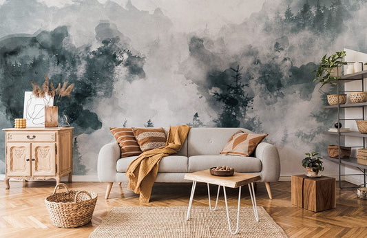 Foggy Enigma Wall Murals