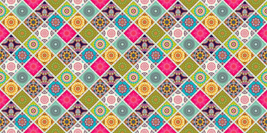 Colorful Boho Wall Murals