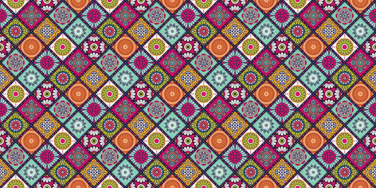 Boho Circle Wall Murals