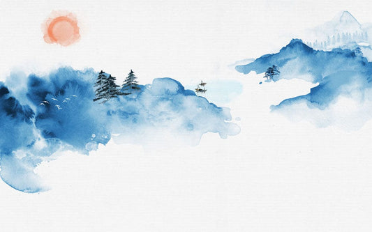 Ink Landscape Wall Murals