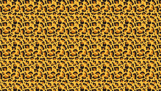 Bright Leopard Print Wall Murals