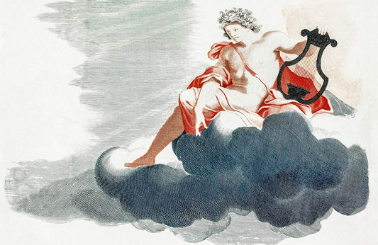 Apollo on the Clouds Wall Murals