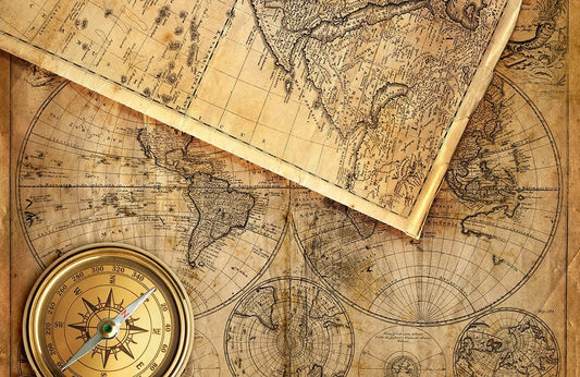 Ancient Map Wall Murals