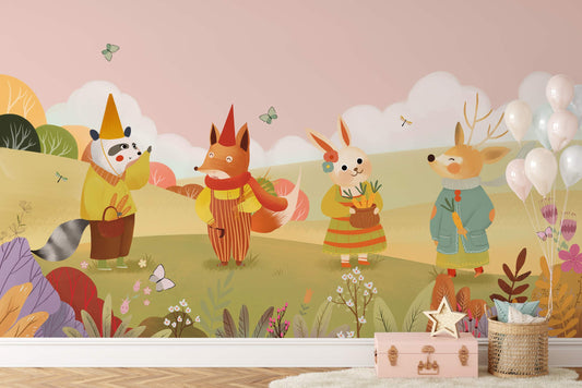 Animal Farm II Wall Murals