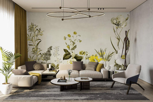 Animate Flowers II Wall Murals