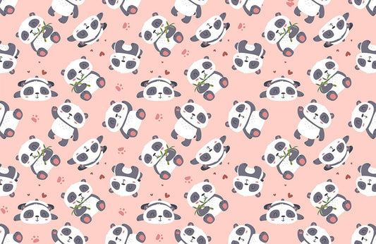 Baby Panda Wall Murals