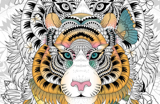 Beautiful Tiger Wall Murals