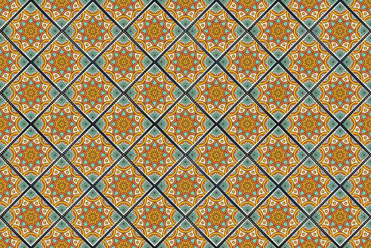 Brown Flowers Vectors Wall Murals