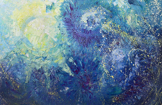 Blue Ombre Wall Murals