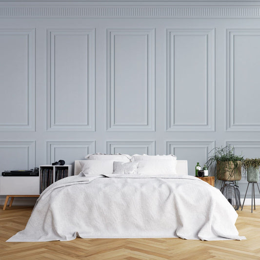 Blue Panels Wall Murals