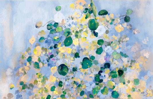 Blue Spot Wall Murals