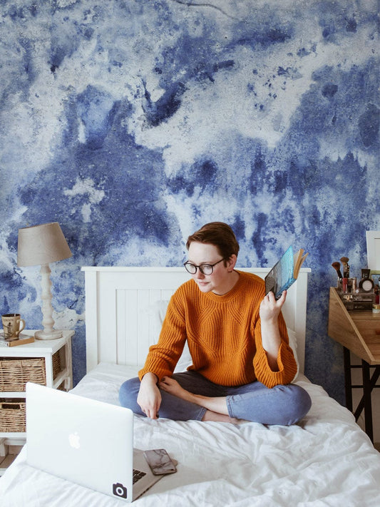 Blue Storm Wall Murals