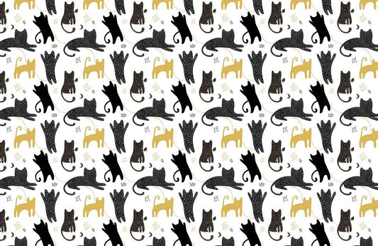 Cartoon Cat Wall Murals