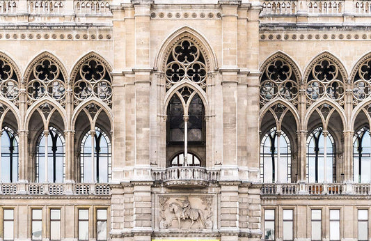 Carving Skeletonised Terrace Wall Murals