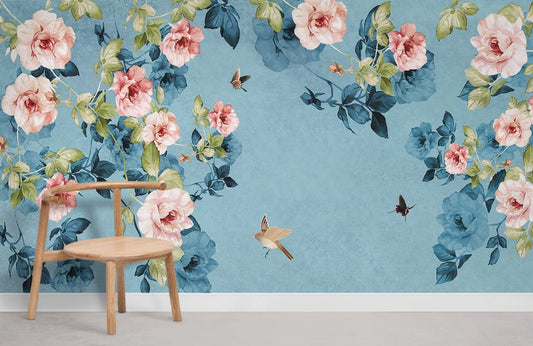 China Rose Wall Murals