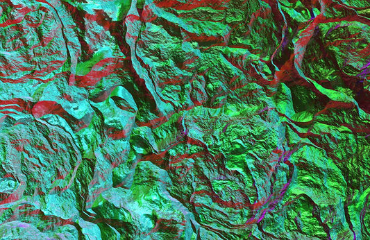 Colorful Green Mineral Ⅱ Wall Murals