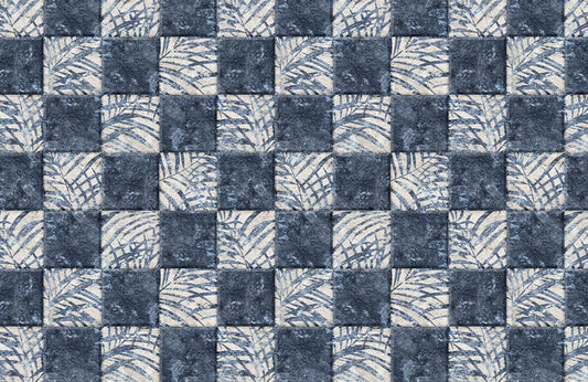 Dark Blue Marble Wall Murals