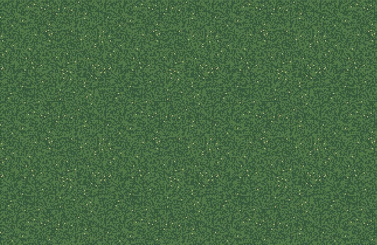 Dark Green Mosaic Wall Murals