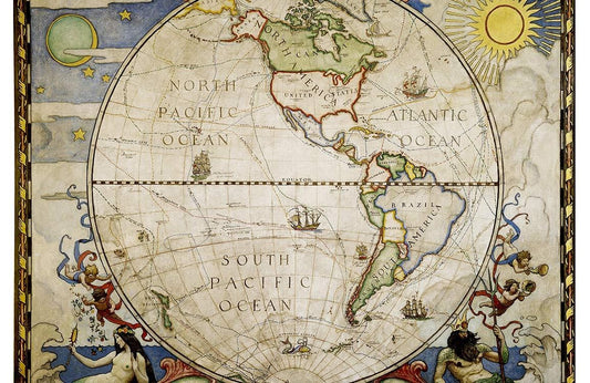 North & South America Wall Murals