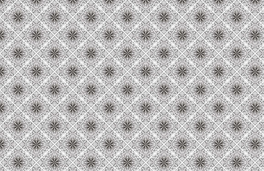 Flower Tile Wall Murals