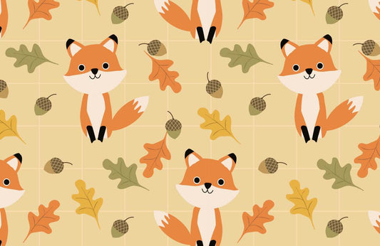 Foxes Wall Murals