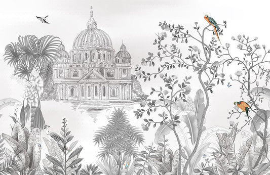 Garden Capital Wall Murals