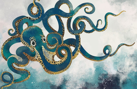 Giant Octopus Wall Murals