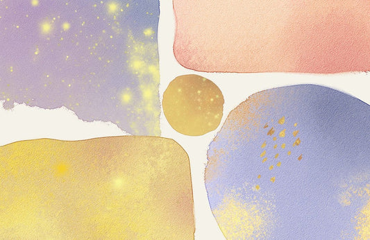 Gradient Blocks Wall Murals