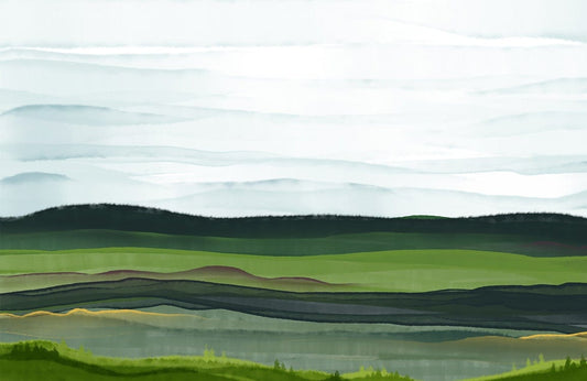 Green Grassland Wall Murals