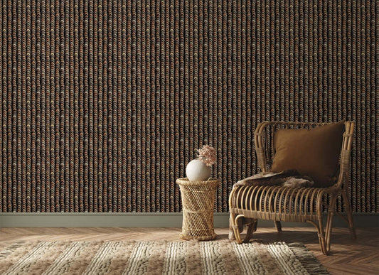 Brownish Tiles Wall Murals