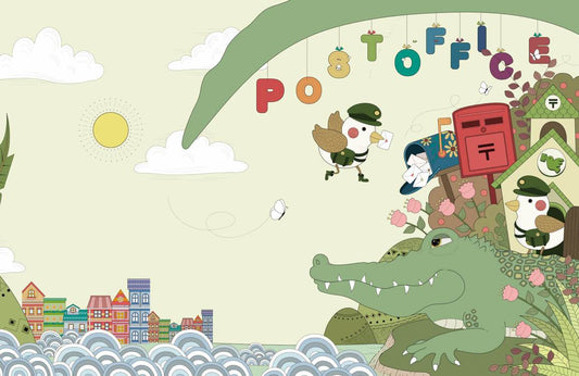 Post Office Wall Murals