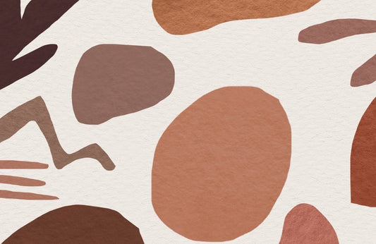Brown Cow Pattern Wall Murals