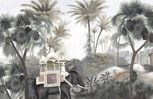 Jungle Elephant Wall Murals