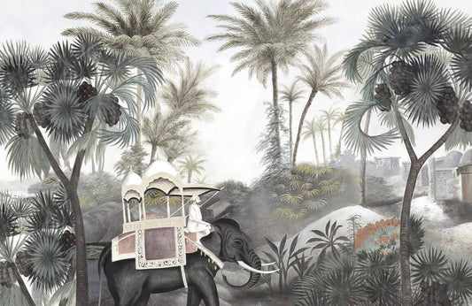 Jungle Elephant Wall Murals