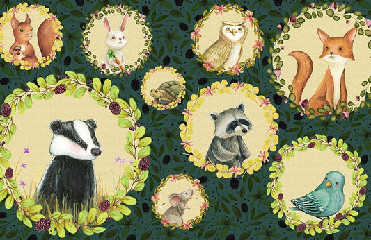 Animals Portraits Wall Murals