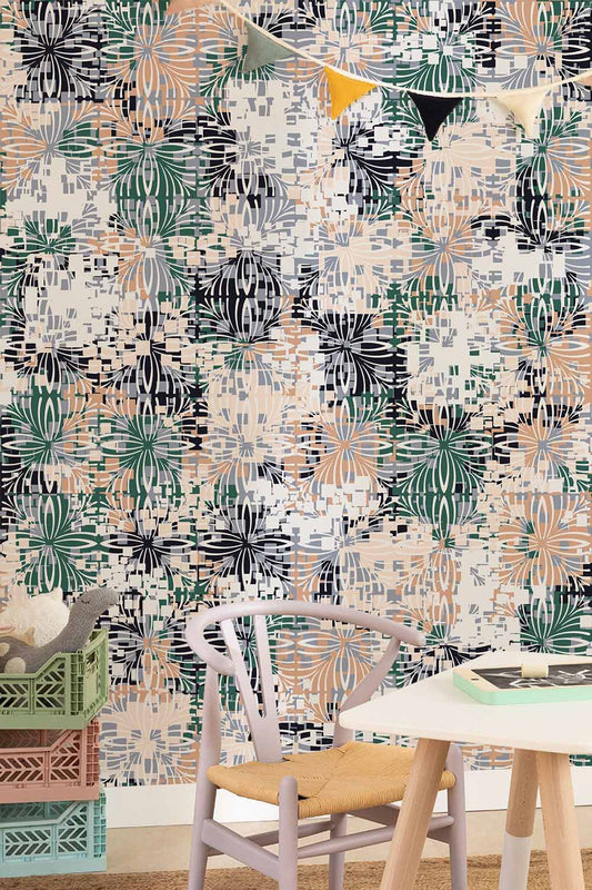 Lattern Mosiac Wall Murals