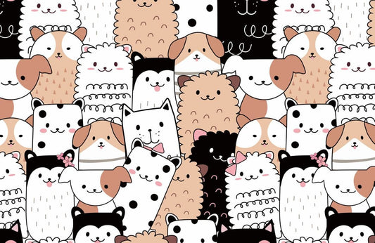 Funny Cats & Dogs Wall Murals