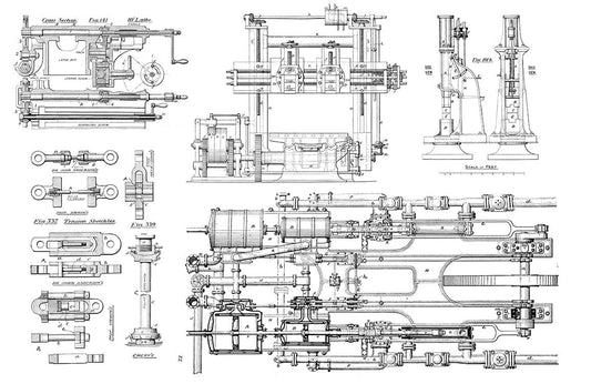 Mechanical Parts Wall Murals