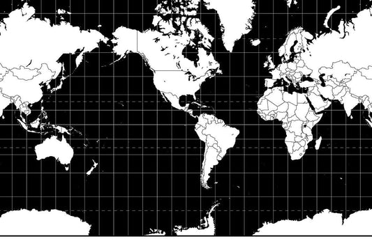 Cool Map Wall Murals