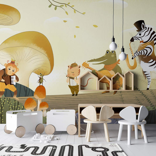 Animal Concert II Wall Murals