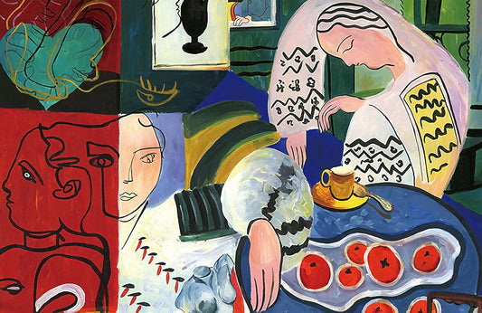 Abstract Characters Wall Murals