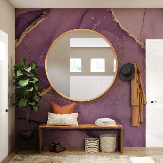 Purple   Marble Wall Murals