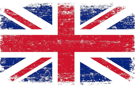 Retro UK Flag Wall Murals