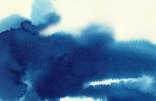 Sea Blue Ink Wall Murals