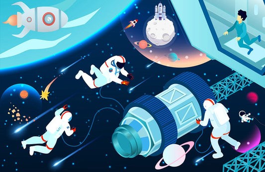 Space Station Wall Murals