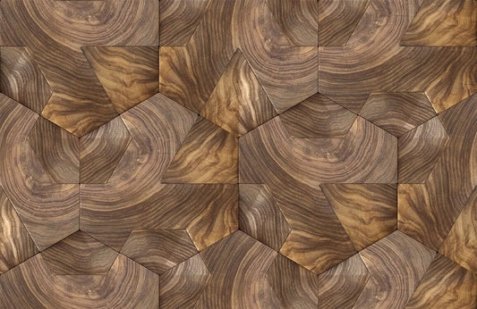 Splicing Wood Wall Murals