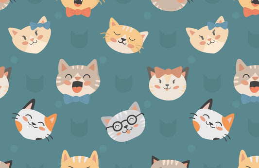 Sweet Cat Wall Murals